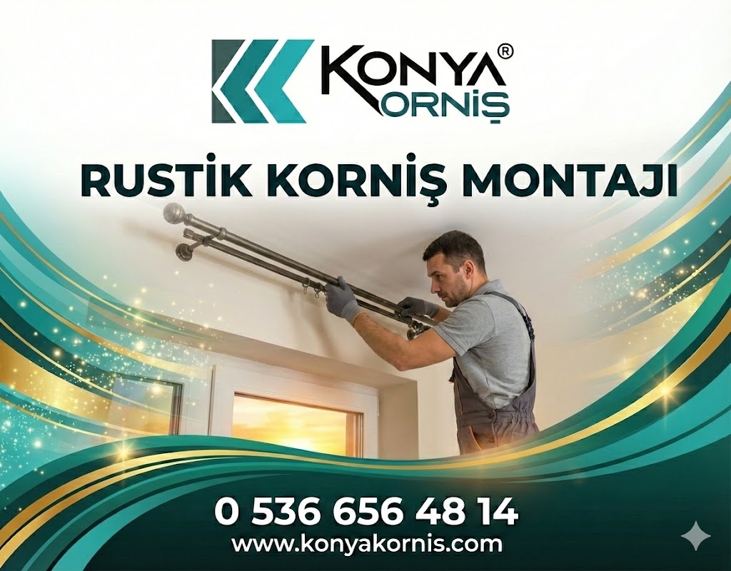 Konya Rustik Korniş Montajı